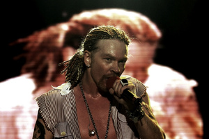 Axl Rose from Guns N' Roses. File photo / NZ Herald