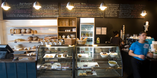 Olaf's Artisan Bakery Cafe, 1 Stokes Rd, Mt Eden. Photo / Richard Robinson