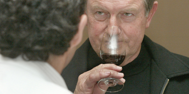 John Hawkesby says good wine deserves a glass bottle. Photo / NZ Herald