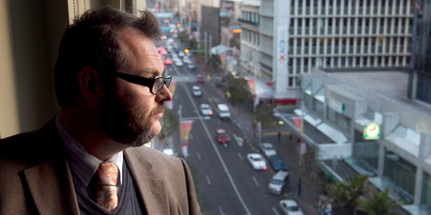 Blogger Martyn Bradbury has written several posts sympathetic to the synthetic highs industry. Photo / Natalie Slade