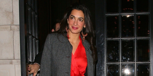 George Clooney is said to have met Amal Alamuddin through her work for Kofi Annan and the couple have been dating for less than a year. Photo / AP