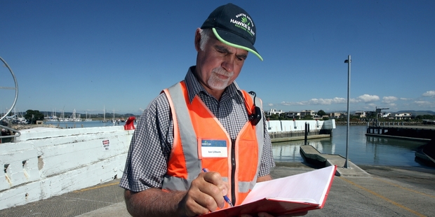 PHOR! Environmental officer Ian Lilburn followed up on the complaints. PHOTO/FILE