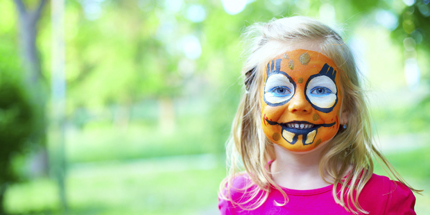 Tests on 15 face paint products have found traces of lead in almost all of them. Photo / Thinkstock