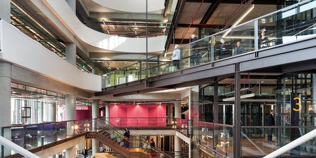 ASB North Wharf, by BVN Donovan Hill and Jasmax won the sustainable architecture award. Photo / John Gollings