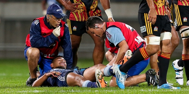 Charles Piutau is expected to be out for between six to eight weeks. Photo / Getty Images