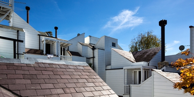 An Enduring Architecture Award went to Cocker Townhouses. Photo / Patrick Reynolds