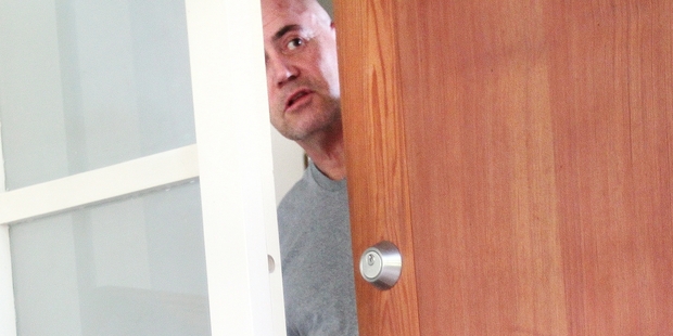 Grant Tucker is accused of sending poo in the post. Photo / Doug Sherring