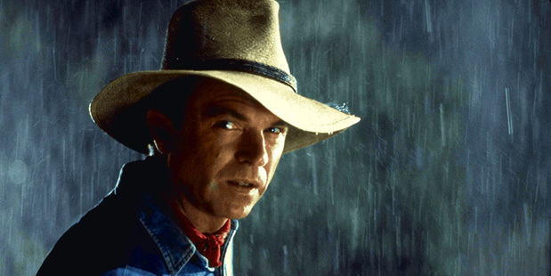 Sam Neill in the original Jurassic Park.