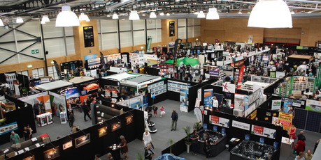 About 200 stalls are at this year's Tauranga Home Show. PHOTO/REBECCA SAVORY