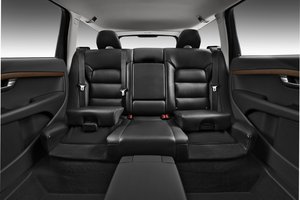 The Volvo XC60 makes a great family car as it has built in booster seats.