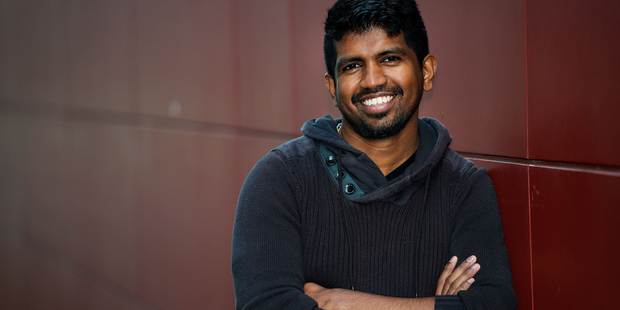 Chamindu Perera who found $100,000 in a toilet when he was in Australia. Photo / Marty Melville