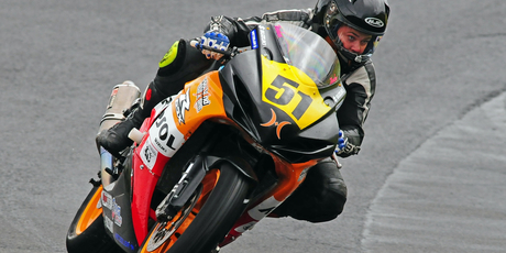 Avalon Biddle is enjoying being back on a grand prix bike.
Picture / Andy McGechan, BikesportNZ.com