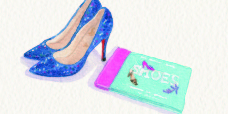 Christian Louboutin shoes by Clare Grove.