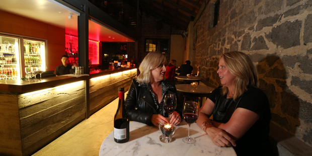 Jan Sargent, left, and Christine Petersen at the CAC Bar and Eatery. Photo / Getty Images