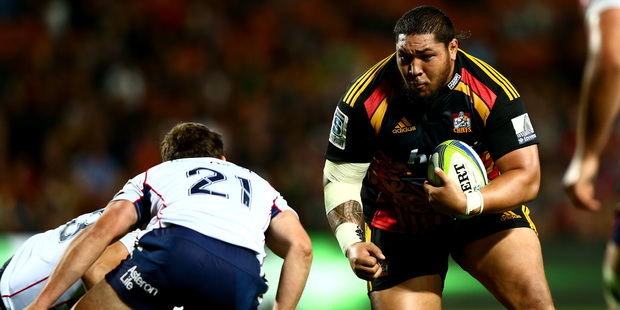 Ben Tameifuna could earn big money in France and play for Tonga at the World Cupbut would have to give up his All Black dream. Photo / Getty Images