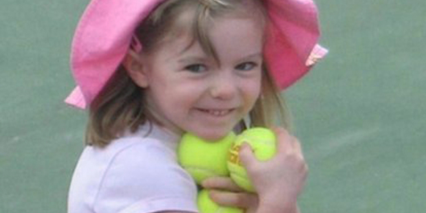Madeleine McCann was three when she went missing. Her 11th birthday is next week. Photo / AP