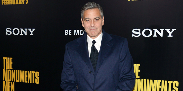George Clooney. Picture / AP Images