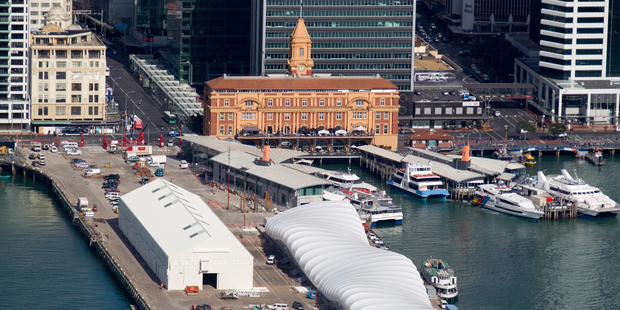 Queens Wharf, Auckland. Photo / Richard Robinson