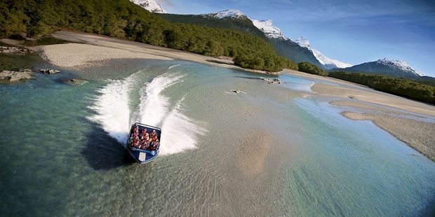 Dart River Jet Safaris can transport tourists into the heart of Mt Aspiring National Park.