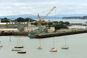 Devonport Naval Base. File photo / NZ Herald
