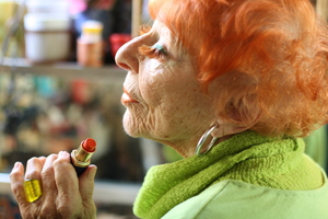 Ilona Royce in the new Advanced Style film. Photo / Ari Seth Cohen and ilmmaker Lina Plioplyte.