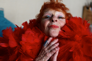 Ilona Royce in the new Advanced Style film. Photo / Ari Seth Cohen and ilmmaker Lina Plioplyte.