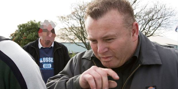 Damian Christopher Gillard at Manukau District Court yesterday for his sentencing. Photo / Greg Bowker