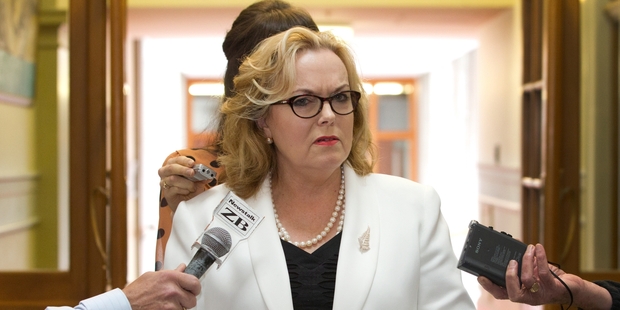 Judith Collins has been under pressure to name the Chinese border official she dined with last year. Photo / Mark Mitchell