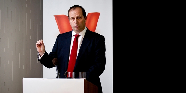Westpac NZ chief executive Peter Clare noted a reduction in bad debt. Photo / Dean Purcell