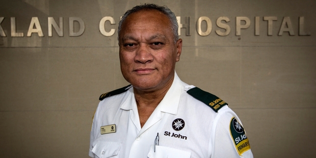St John's Peter Boyce continued to drive his critically ill patient while having a heart attack himself en route.