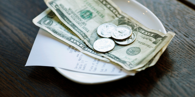 New Zealanders are generally unaccustomed to tipping. Photo / Thinkstock