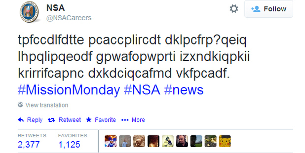 Image / @NSACareers