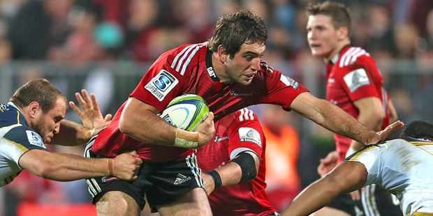 Sam Whitelock played like a cloned combination of Victor Matfield and John Eales. Photo / Getty Images