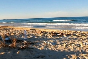 The victims were killed while picnicking on a beach near the once-popular tourist city of Sabratha in Libya.