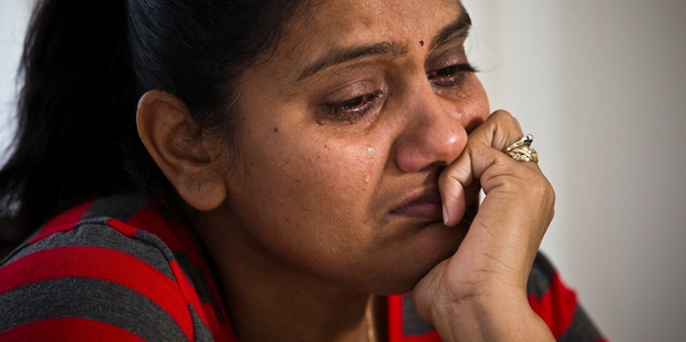 Geeta Sharma says her son had never been sick until he was stricken with a rare heart disease. Photo / Greg Bowker