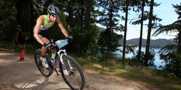 Training, recovery, fun...Olly Shaw loves being in Whakarewarewa Forest.