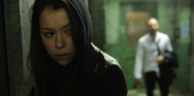 Tatiana Maslany in a scene from Orphan Black, which finishes its excellent season one run on Soho this week.