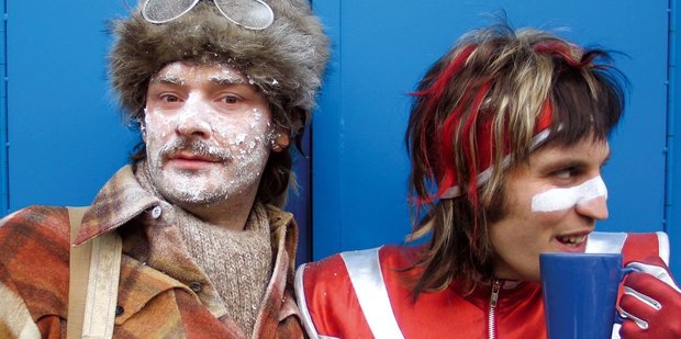 The stars of The Mighty Boosh say those reunion reports are false.
