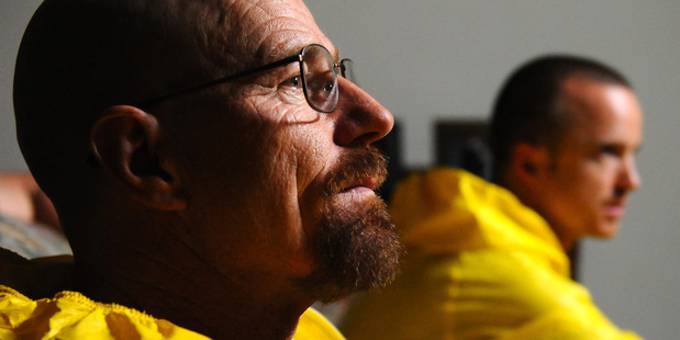 Bryan Cranston and Aaron Paul want in on the upcoming Breaking Bad spin-off, Better Call Saul.