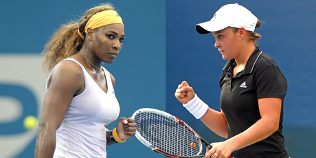 Ashleigh Barty will play against Serena Williams. Photos / Getty Images