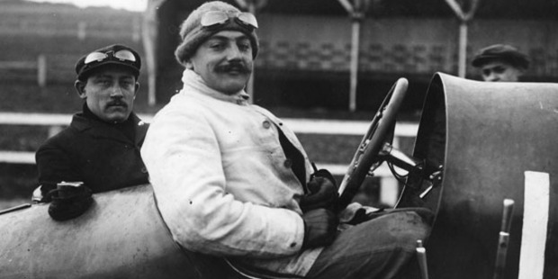 Georges Boillot nearly reached 100mph in the 1914 Indianapolis 500, a year after Jules Goux won the race.