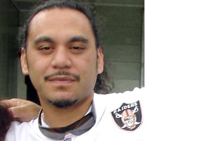 John Tangiia's son has yet to be told that his dad has died.