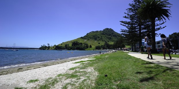 Pilot bay, where a man was found floating in the water and taken to hospital.