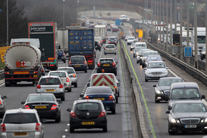 There are plans to reduce the speed on Britain's M1 motorway.