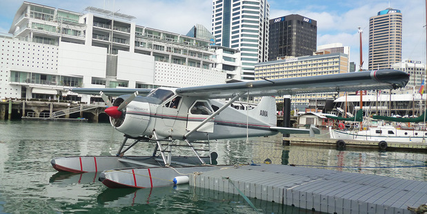 From the seaplane's Auckland mooring, Waiheke is but a short hop away.