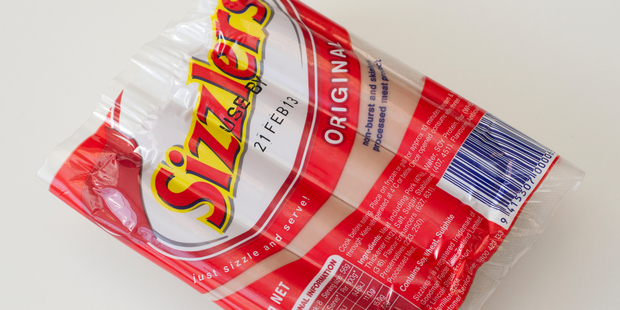 Goodman Fielder's meats business, which includes the sizzlers sausages brand, could be sold to Hellers. Photograph by Greg Bowker