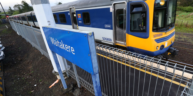 A man has been arrested after allegedly exposing himself to other passengers on Auckland trains. File photo / NZ Herald