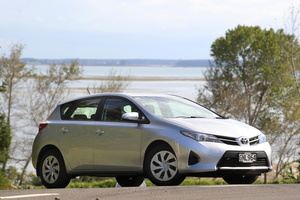 The Toyota Corolla was New Zealand's top-selling passenger vehicle last year with its Hilux (below) the top selling commercial for 2013.