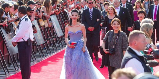 Air New Zealand scored a marketing coup by bringing actress Yao Chen - who has a huge fan base - to Queenstown to get married. Photo / Mark Mitchell