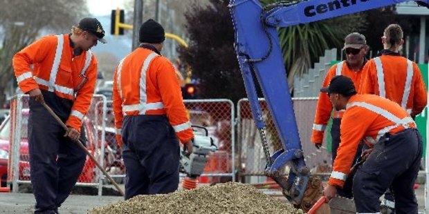 Workers installing ultra-fast broadband cables. Photo/File